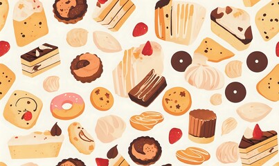 Delightful Assortment of Sweet Treats and Desserts