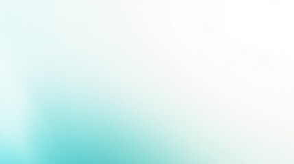 Fototapeta premium A subtle gradient background transitioning from pale teal to white, giving a fresh, clean look