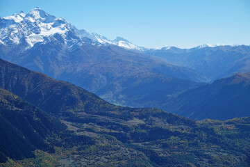 Beautiful view of the mountains