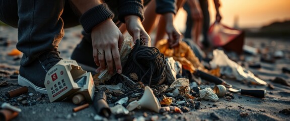 Community cleanup restoring our beaches together