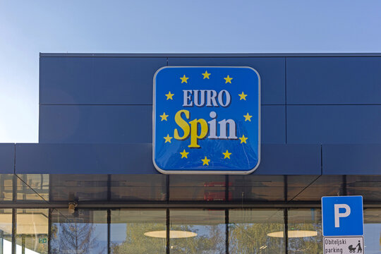 Italian Discount Chain Eurospin Shop in Slavonski Brod Croatia