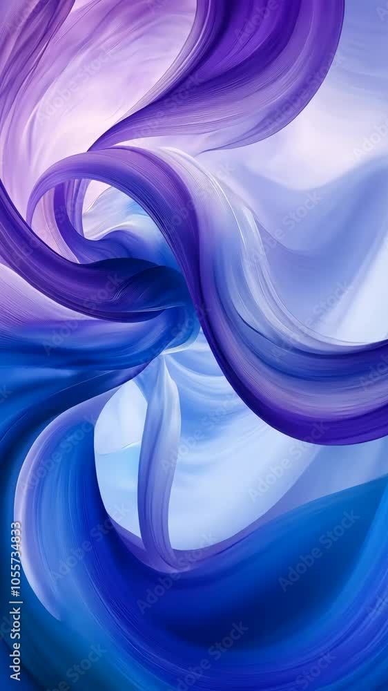 Poster abstract background flowing in slow motion