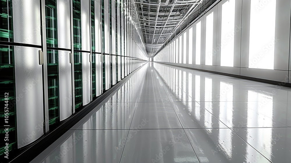 Aufkleber data warehouse. smart warehouse management system, secure data warehouse protected by layers of digi