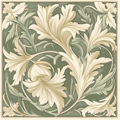 Fototapeta premium Geometric and Organic Doodle Tile and Carpet Designs with White Borders | Hand-drawn, Abstract, Floral, and Symmetrical Patterns in Soft Pastel and Earth Tones