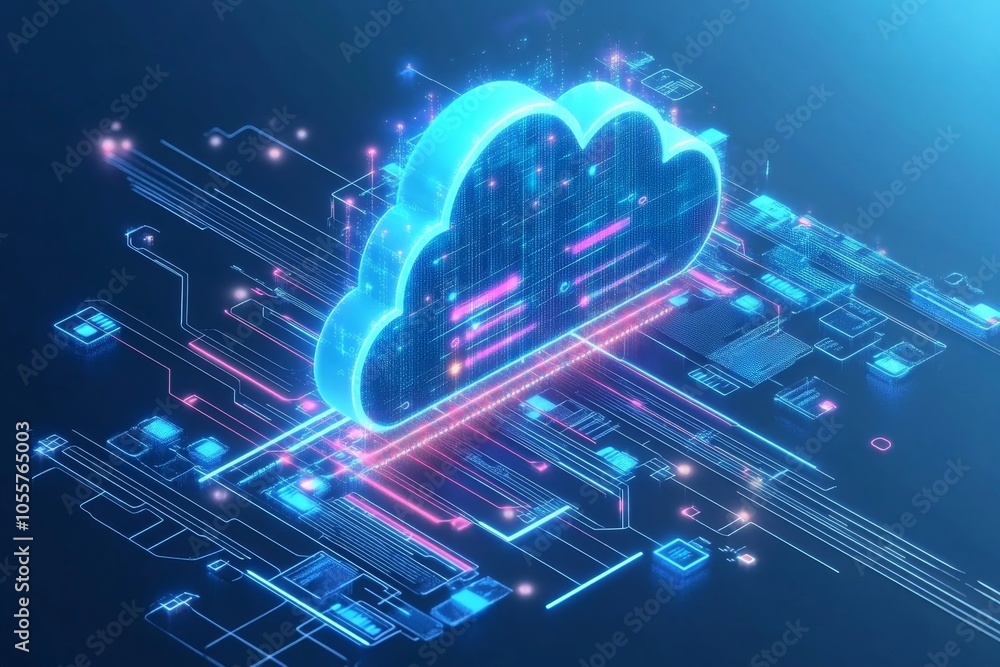 Poster cloud integration architecture in data center.