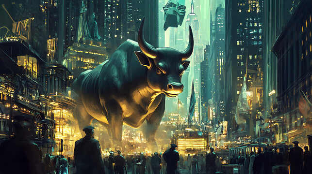  Conceptual art of a companys successful IPO as the beginning of a new chapter1