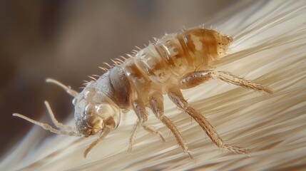 Macro Photography of a Tiny Insect