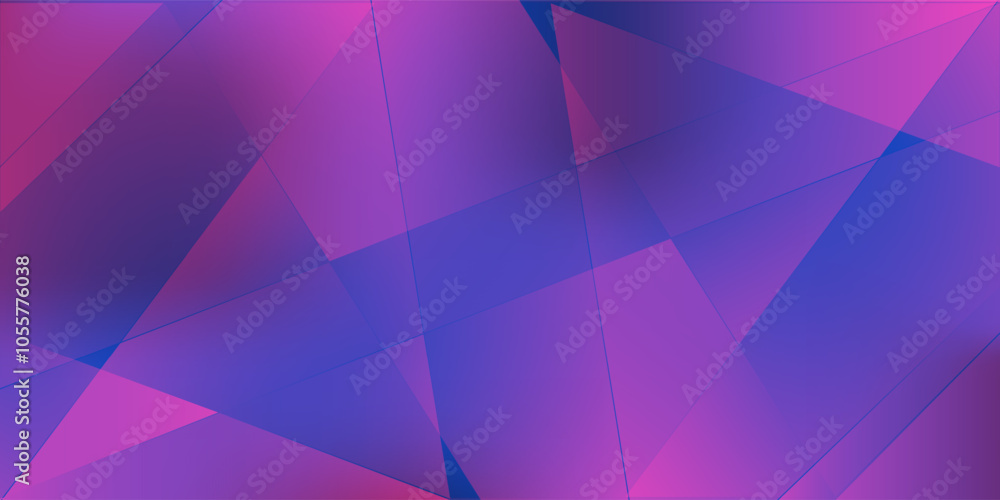 Poster slanted soft lines, geometric gradient shapes - abstract background design template, vector applicab