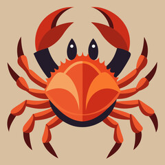 illustration of a crab