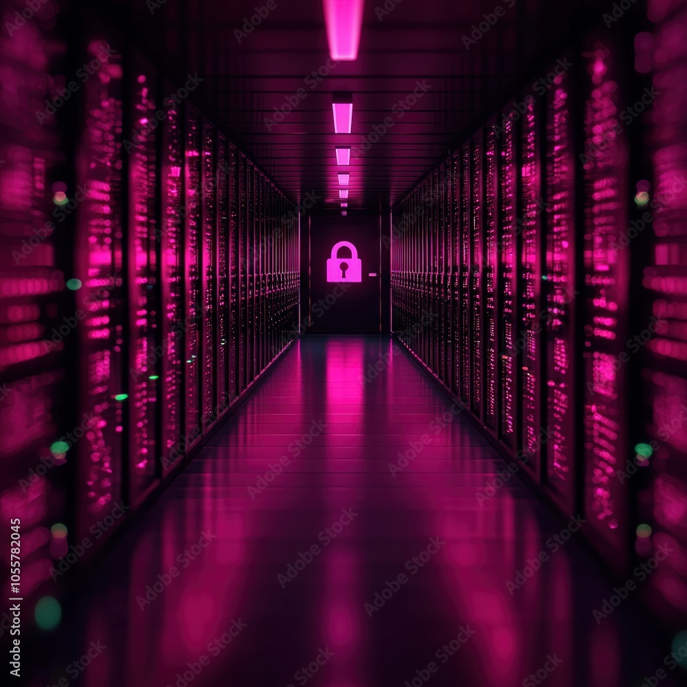Poster exploring the future of data security the significance of digital protection in modern infrastructur