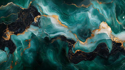 green marble texture