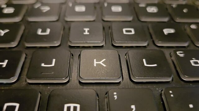JKL keys with led RGB