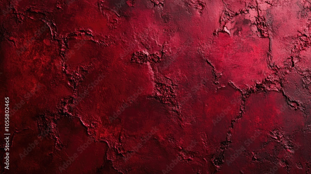 Poster dark red cement texture background ideal for showcasing products in a studio setting