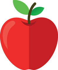 Apple vector art illustration eps