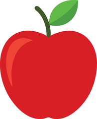 Apple vector art illustration eps