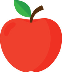 Apple vector art illustration eps