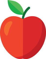 Apple vector art illustration eps