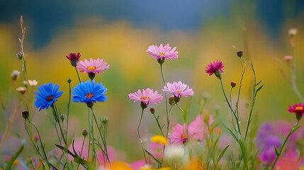Obraz premium field of flowers