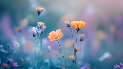field of flowers