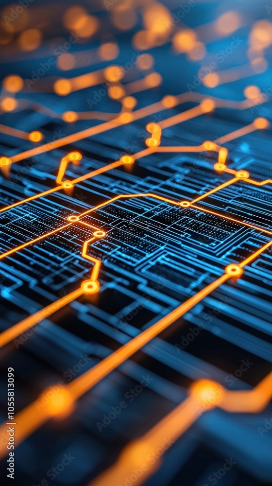 Poster exploring the intricacies of circuitry a deep dive into modern technology and its impacts