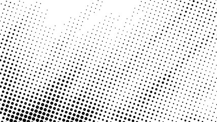 Fototapeta premium abstract gradient halftone dots background Pop art template texture