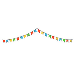 Obraz premium Colorful Fiesta Flag
