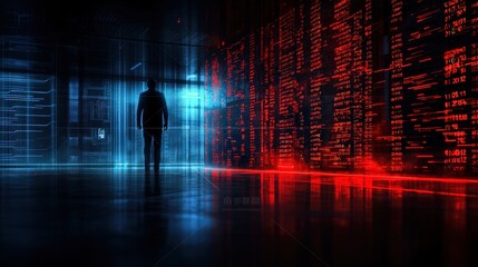 Exploring the Digital Abyss A Journey Through Data and Technology in a Neon World