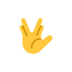 Vulcan Salute Emoji
