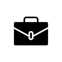 Briefcase icon logo sign set vector outline