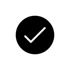 Check icon logo sign set vector outline