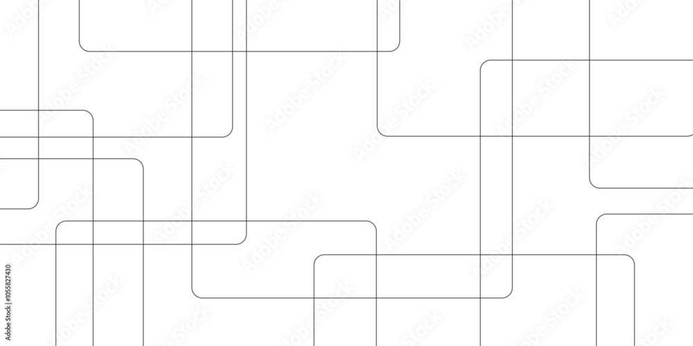 Poster abstract white, gray geometric pattern square and random lines triangle shape background design. abs
