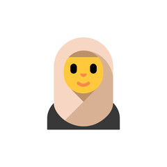 Woman with Hijab Emoji
