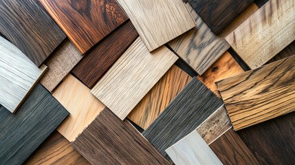 Wood Texture Background: Different Wood Types and Colors