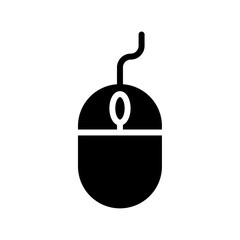 Mouse icon logo sign set vector outline