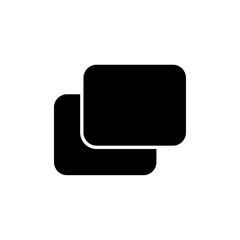 Pop up icon logo sign set vector outline