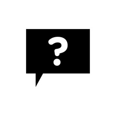 Question icon logo sign set vector outline