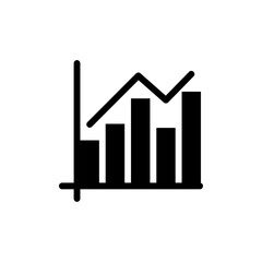 Stats icon logo sign set vector outline