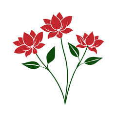 cute flowers clipart 