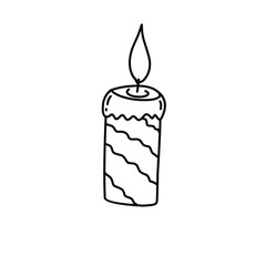 Doodle Candle 