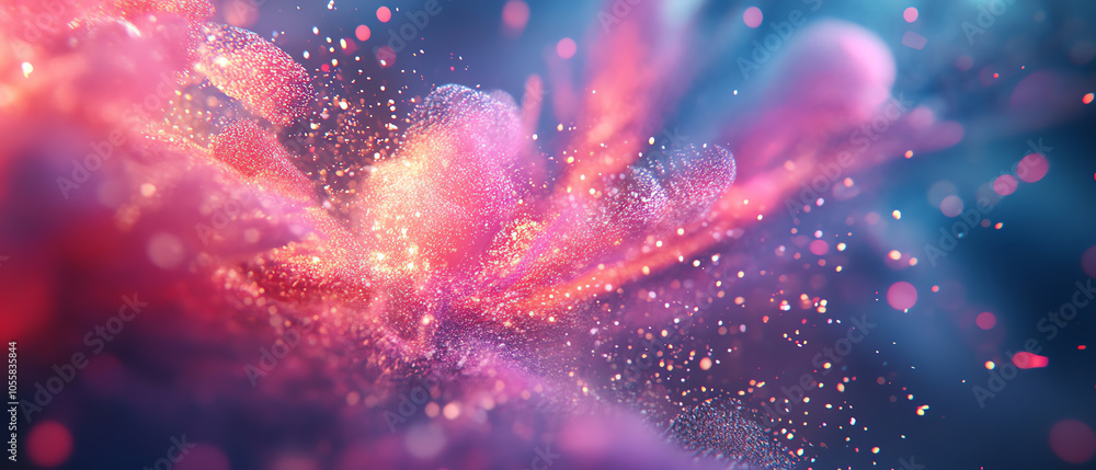 Poster vibrant sparks ignite celebration close-up of firecracker exploding with colorful energy and joyful 