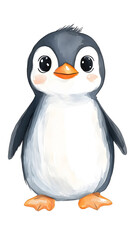 Obraz premium Cute penguin character