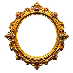 Gold frame khmer photo