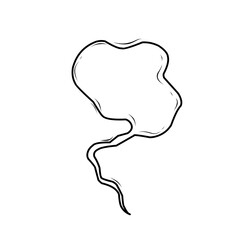 Hand Drawn Smoke Cloud 