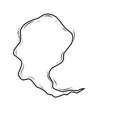 Hand Drawn Smoke Cloud 