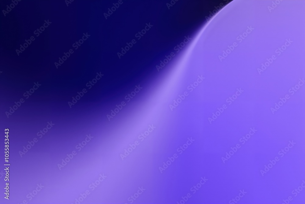 Poster abstract gradient design with flowing blue and purple curves for modern art or background use.