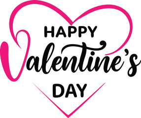 Happy New Year Calligraphy Typography Design - Vector Illustration for Festive Projects