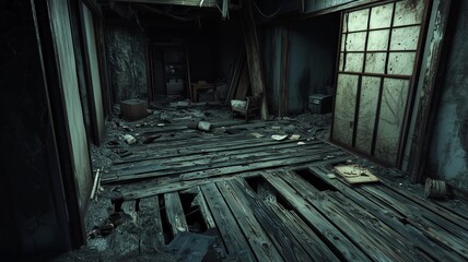 廃墟の日本家屋