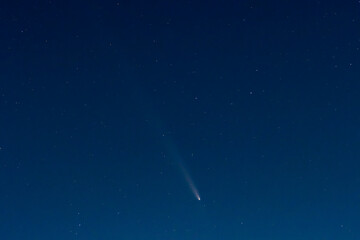 Comet A3 2023(Tsuchinshan-ATLAS). Great view and night observation. Just after sunset on October...