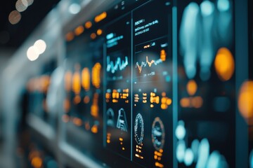 Efficient inventory management system, digital screens and tablets, real-time data