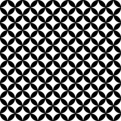 Circles tile pattern. Seamless geometric pattern. Abstract circle modern design 